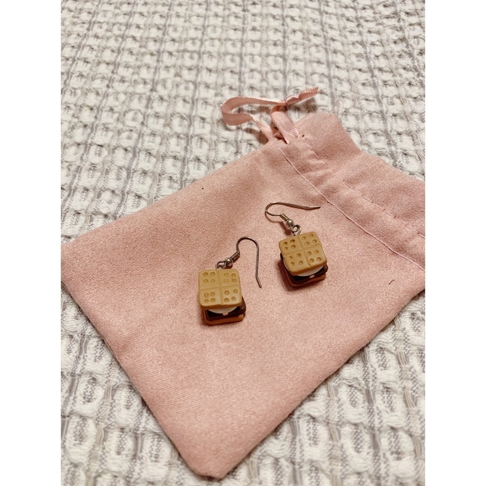 3/$15 Polymer Smore Earrings